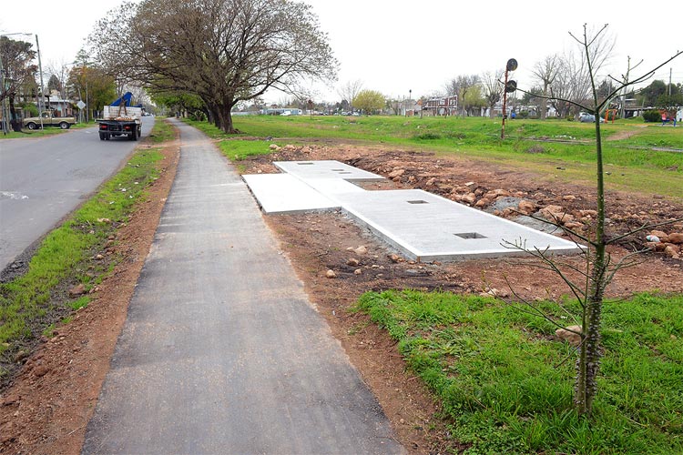 Imagen de la nota: Nueva bicisenda sobre la calle O Higgins