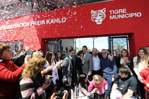 Imagen de la nota: Se inauguró el centro de rehabilitación Frida Kahlo