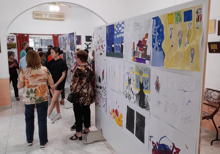 Imagen de la nota: Muestra de arte inclusivo en el Club de Leones