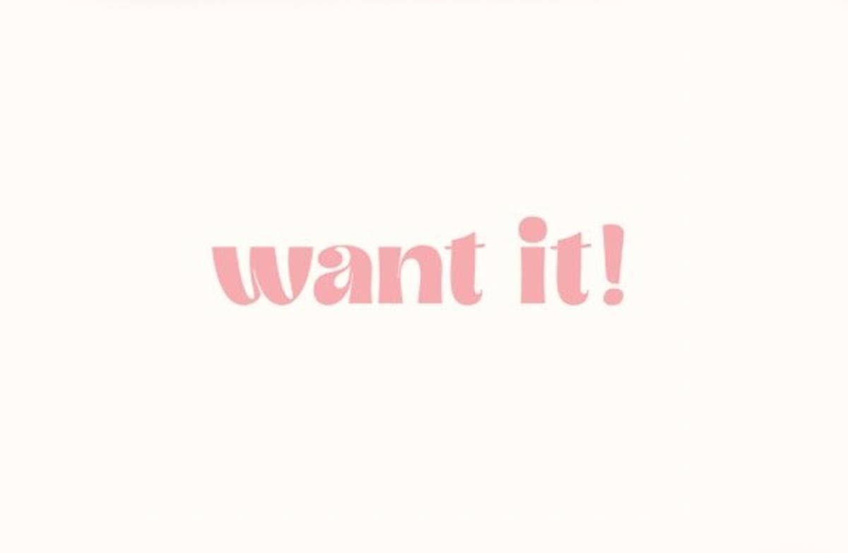 Want It! Pluz Size